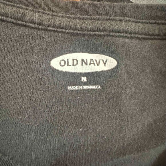 Mighty Morphin Power Rangers Old Navy Men's Dark Gray T Shirt Size Medium - Picture 3 of 3